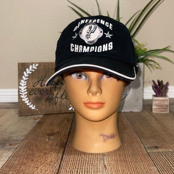 SAN ANTONIO SPURS 2003 NBA CHAMPIONS NIKE hat - Picture 2 of 8